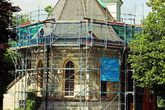 Walnut Creek Scaffolding Rental supporting historic building restoration projects